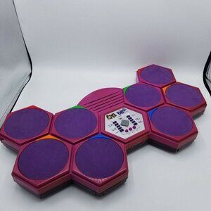 Rare Passion 4‎ Fashion Electronic 8-Pad Drum Set Bratz 2006 Working Tested